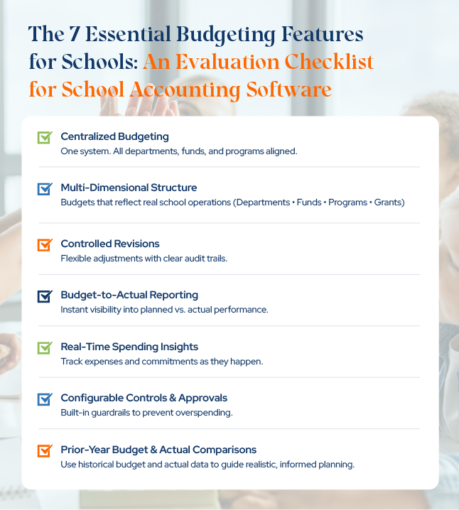 Top 7 School Accounting Software Features for Budgeting